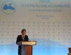 30 June 2016 National Assembly Speaker Maja Gojkovic’s address after the assumption of PABSEC presidency
